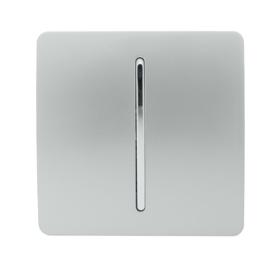 Platinum Silver Wiring Accessories Trendi Decorative Screwless Platinum Silver Wiring Accessories Trendi Decorative Screwless